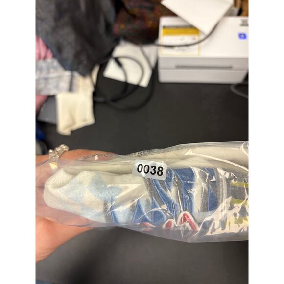 VINTAGE NASCAR Racing Shirt Mens XL White Graphic Long Sleeve Tee Streetwear Y2K - Picture 8 of 8